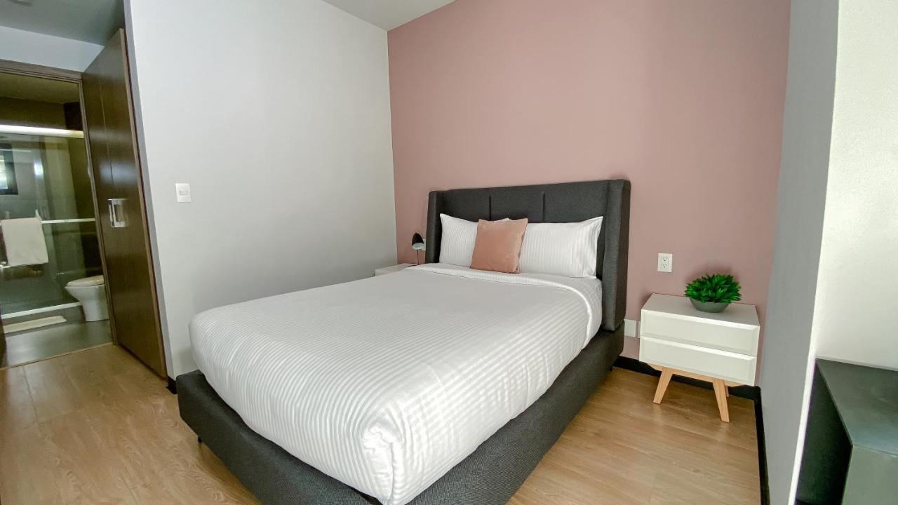 Niu Modern Apartments Near Wtc & Condesa - Roma Sur Kota Meksiko Bagian luar foto